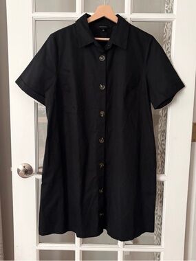 WHO WHAT WEAR Swing Shirt Dress NWOT